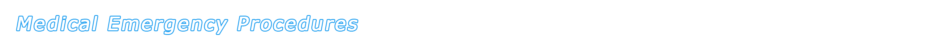 Emergency Medical Procedures