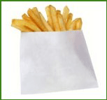 2.4 ounce French fries