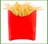 6.9 ounce French fries