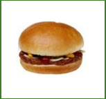 333 calories cheeseburger